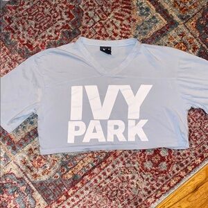 Baby Blue Ivy Park Boxy Cropped Tee